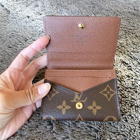 louis vuitton csrd holder|Louis Vuitton card holder used.